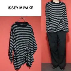 【アーカイブ】ISSEY MIYAKE 80s 筆タグ ギャザープリーツ ロンTのサムネイル