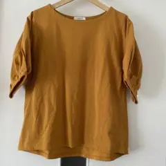 studio CLIP スタディオクリップUSAコットンタックパフスリーブT L