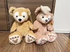 【タグ付未使用品】JCBザ・クラス ダッフィー シェリーメイ ぬいぐるみセット