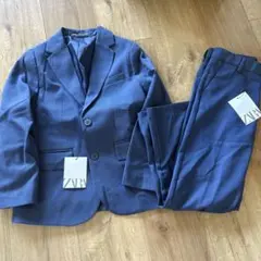 ZARA ネイビー フォーマルスーツ タグ付き
