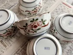 たち吉 小鉢 5客セット 花柄 和食器
