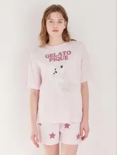 ジェラートピケ ドッグジャガードプルオーバー ビションフリーゼ柄