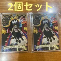 ONE PIECE ステータスカードコレクション 黒ひげ マーシャルDティーチ