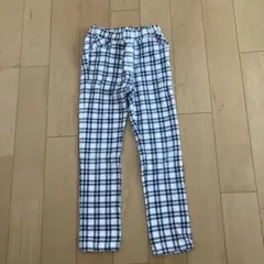 SIMPLE FREE チェック柄 ロングパンツ