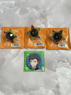 あんスタ スタライ 10th リングライト 缶バッジ　南雲鉄虎4点セット