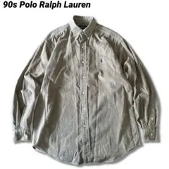 90s Ralph Lauren コーデュロイ シャツ ボタンダウン