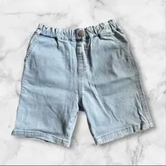 petit main 半ズボン 90cm ライトブルー