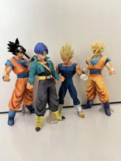 DRAGON BALL フィギュア MSP 悟空 トランクス ベジータ4体セット