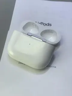 AirPods 第3世代の充電ケースのみですモデル番号A2566Apple純正品のサムネイル