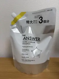 ジアンサー　THEANSWER シャンプー　花王　⑥のサムネイル
