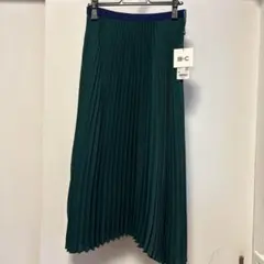 UNIQLO:C プリーツスカート グリーン Mサイズ