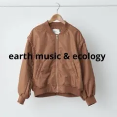 earth music&ecology M 2wayMA-1 ジャケット ベスト