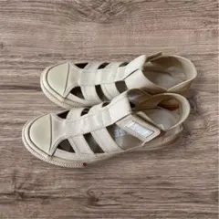 ベージュ コンバース オールスター グラディエーターサンダル　25cm 美品