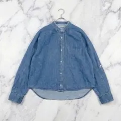 BLANC basque★ブランバスク★パールボタン ★デニムシャツ★8oz