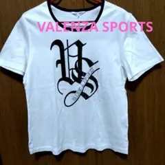 VALENZA SPORTS半袖 Tシャツ ホワイト ラインストーンのサムネイル