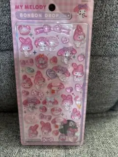【正規品】ボンボンドロップシール マイメロディー