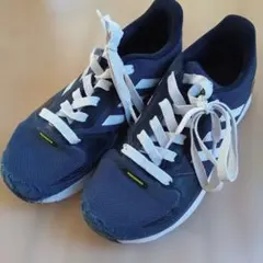 アディダスadidasネイビー紺スニーカー21cm