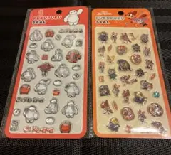 ぷくぷくシール　ベイマックス　ズートピア　❁︎最終値下げ❁︎