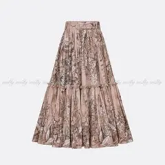 【Christian Dior】フローラルロングスカートのサムネイル