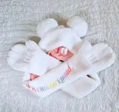 ディズニー　40周年のマフラーファンキャップ