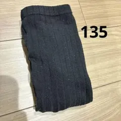 タイツ　黒　ブラック　135