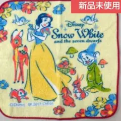 ディズニー　白雪姫　ハンドタオル　タオルハンカチ