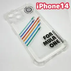 iPhone14 ケース カバー F1 formula1 タイヤ クリア ソフト