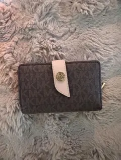 MICHAEL KORS ブラウン 二つ折り財布
