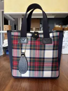 ブレディ　チェック柄 ミニトートバッグ