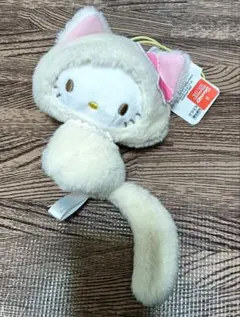 サンリオキャラクターズ にゃんぐるみしっぽぶらんマスコット チャーミィキティ