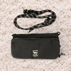 新品　メゾンキツネ×トポロジー ボトルサコッシュ ストラップ セット ブラック
