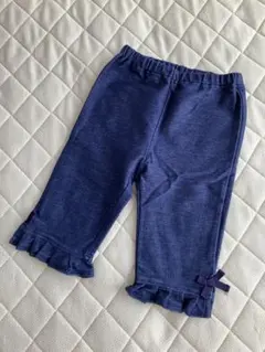 ビケットクラブ　ネイビー フリル付きハーフパンツ 95のサムネイル