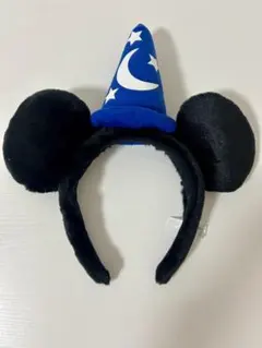 【まとめ買い値引き】【美品】ミッキーマウス カチューシャ 魔法使い帽子