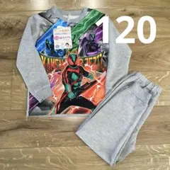 新品タグ付き　120サイズ　仮面ライダーゼッツ光るパジャマのサムネイル