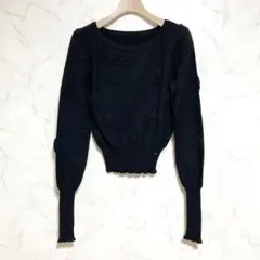 CHANEL ラメツイードトップス 半袖 裏地シルク カメリア クルーネック