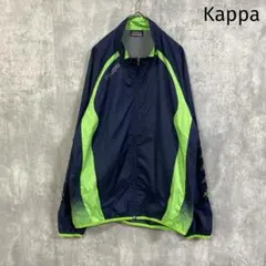 Kappa カッパ ウィンドブレーカー ナイロンジャケット　ネイビー　Mサイズ