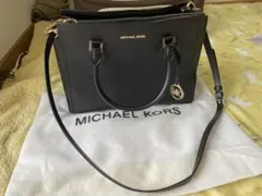 MICHAEL KORS ブラック ハンドバッグ