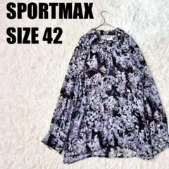 SPORTMAX イタリア製 シルク100％ フローラルプリント 38 561のサムネイル