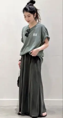 美品☆AP STUDIO waters white ruby print teeのサムネイル