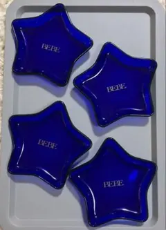 BEBE 星型 皿 4枚セットのサムネイル