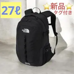 ノースフェイス リュック　27L ブラック　黒　ホットショット　アウトドア　通学のサムネイル