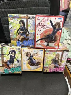 けいおん！5点セット けいおん！ フィギュア 5種セット - メルカリ