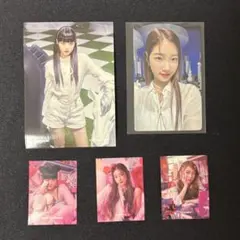 ルセラフィム　fearless トレカ　ステッカー　カズハ　ウンチェ　サクラ