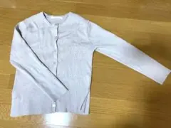 グレー カーディガン キラキラ