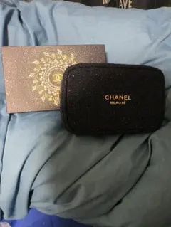 CHANELBEAUTEショルダーバッグブラックノベルティ♡チェーンおまけ付き