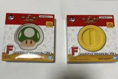 m*様 一番くじ　スーパーマリオ キノコ・コインコレクション小皿