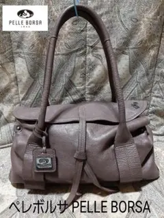 ペレボルサ PELLE BORSA 本革/ハンドバッグ