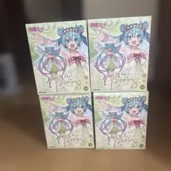 【新品未開封】 初音ミク Spring ver 3rd season 4点セット