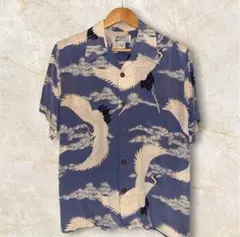 AVANTI 鶴柄シルクアロハシャツ XS キムタクモデル ヴィンテージのサムネイル