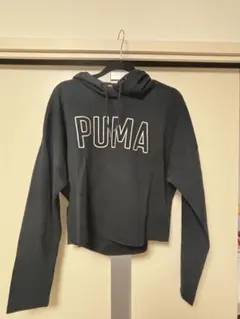 モ*◎様 PUMA ブラック クロップドパーカー